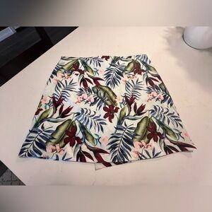 Lady Hagen Women's 16" Palm Print Overlap Golf Skort